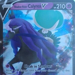 Shadow Rider Calyrex V SWSH131 NM Holo Foil Promo Rare Pokemon Card